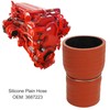 Silicone Plain Hose Flexible Pressure Resistance Leakproof Heatproof 3687223 for