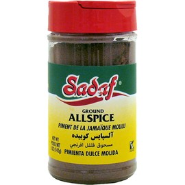 Sadaf Allspice Ground - Allspice Powder for Cooking and Food Seasoning - All Spice Seasoning - Caribbean Cuisine - Kosher - 5 Oz Bottle With Shaker Top