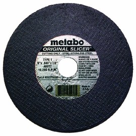 6 Inch x .040 Metabo Abrasive Cutoff Wheel - 10 Pack