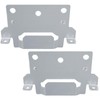 116791 Bed Frame Mounting Plates Bed Frame Brackets Replacement Fit