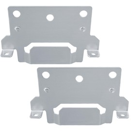 116791 Bed Frame Mounting Plates Bed Frame Brackets Replacement Fit for IKEA Bed Frame Parts Compatible with Hemnes Malm Brimnes - 2 Pack