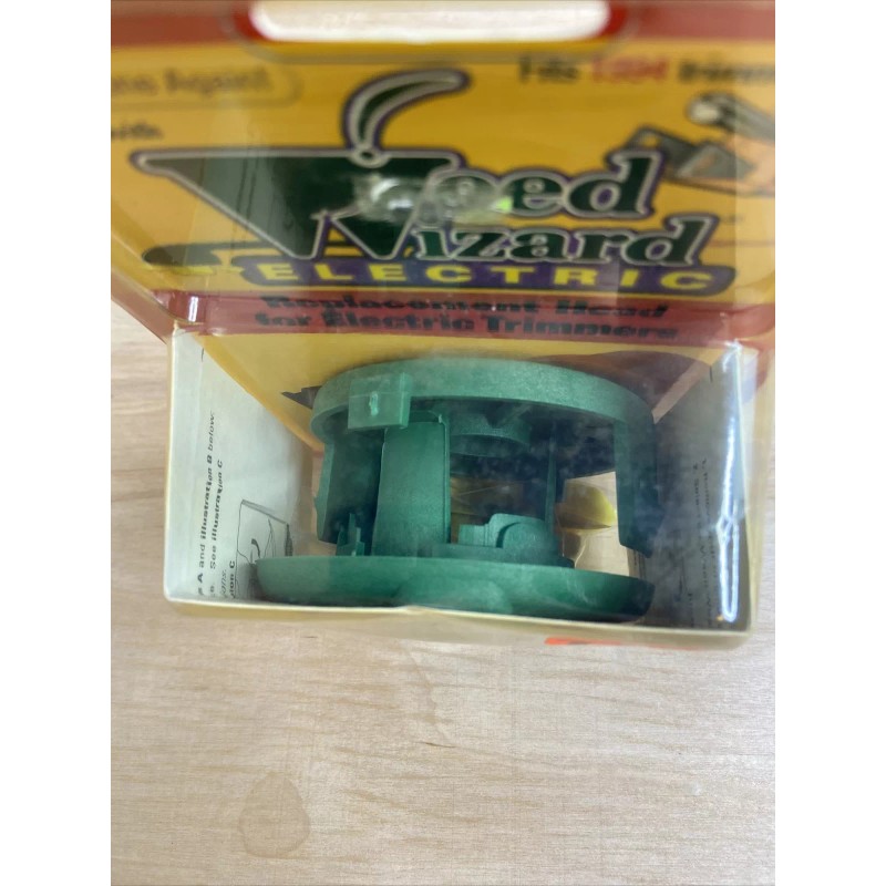 Weed Wizard Replacement Head For Electric Trimmers With 4 Nylon