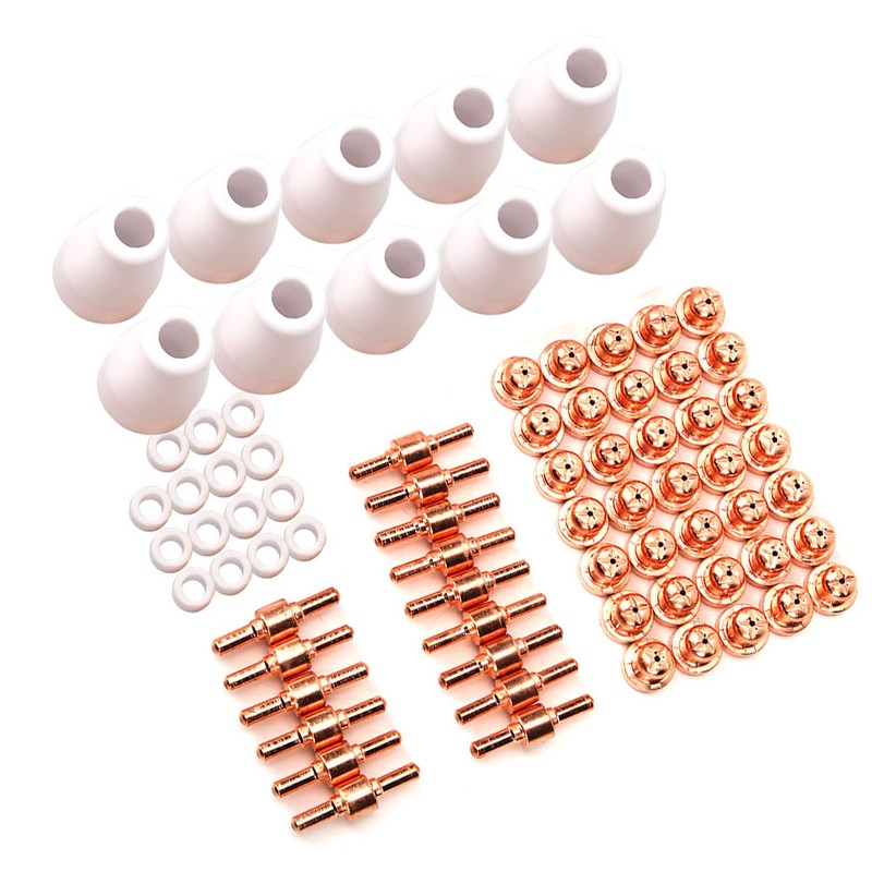 75pcs Shield Cup Tip Electrode Swirl Ring for PT-31 LG