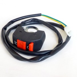 Mini Bike Kill Switch - Handle bar Mounted Kill Switch with 2 Wire Connector