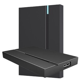 1TB External Hard Drive USB 3.0 Portable Hard Drive 2.5inch External HDD High-Speed Data Transfer Storage and External Backup Hard Drive for Laptop, Gaming Console, PC, MAC, Desktop - Black