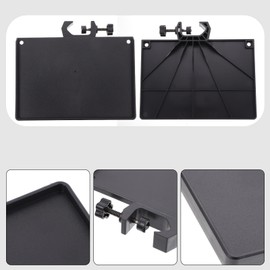 EXCEART 2pcs Universal Sound Storage Tray Live Broadcast Microphone Mic Rack Stand