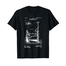 Metalworker's Anvil and Hammer Forging Tool Patent Print T-Shirt