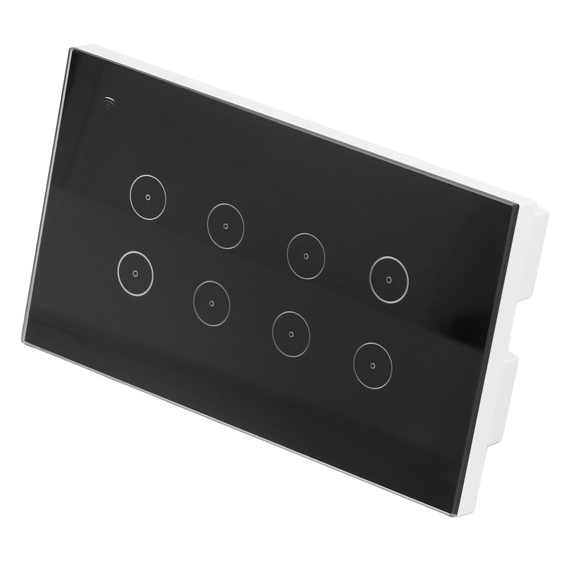 8 Gang Smart Switch WiFi Wall Switch Remote Control Touch