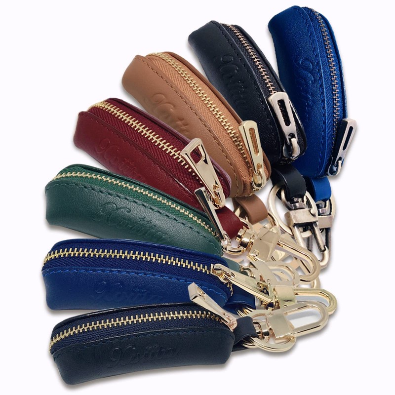 Exbeita Coin Case, Key Ring, Carabiner Set, Coin Purse, Up