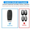 QBUC Key Fob Cover for Nissan,Car Key Fob Protector 5