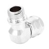 110 Degree Chrome Plated Brass Regulator Swivel Adapter Connector for