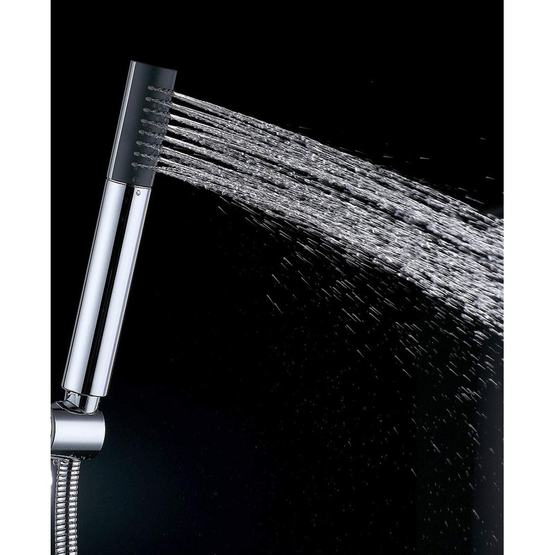 BadeStern Shower Head: Chrome-plated Shower Head with 40 Limescale Protection