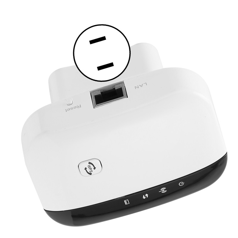 WiFi Repeater Wireless RJ45 Router/AP Mode Hotspot Extender Signal Amplifier