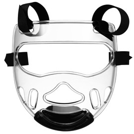 Taekwondo mask Removable Arts Headgear Fight Headgear Detachable Face Protector Sparring Boxing Helmet Hockey Visor Man Tempered Plastic Boxing Supplies Hanging
