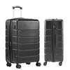 Simple Deluxe 24 Inch Expandable Hardside Carry On with Spinner