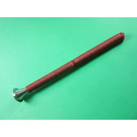EXTRA long 3/8" snack stick tube horn for sausage stuffers. 2" Base for many standard size LEM Cabelas Northern Tool etc
