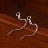 100 Pcs / 50 Pairs 925 Sterling Silver Earring Hooks,