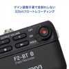 ZOOM F2-BT/B Zoom Field Recorder, 32-bit Float Bluetooth® Built-In Model,