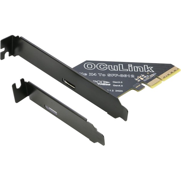 RIITOP PCIe to Oculink Adapter for eGPU [1-Port], PCIe Gen4