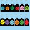 Hybsk 375 Count Garage & Rummage Sale Labels - 1