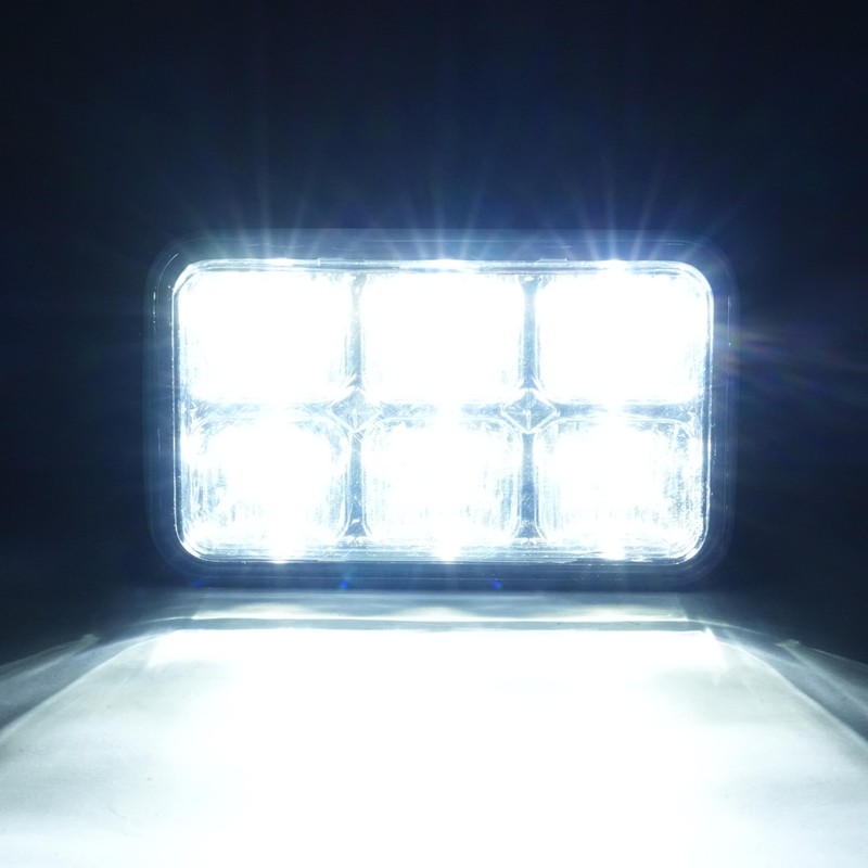 WUTIST Golf Cart LED Headlight Clear Lens Compatible with EZGO