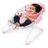 Silla Mecedora Con Vibracion Minnie Mouse Bright Starts Rosa Lunares