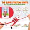 Quebec Playwright's Stretchy Father Christmas Unique Holiday Stocking Presents Christmas