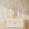 VocalStar Frameless Bathroom Mirror, 16" x 24" Rectangle Wall Mirror