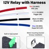 Sixzoo 3 PCS 4-Pin 12V Fuse Relay Switch Harness Set,