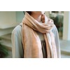 Snow Peak UG-581 Soft Gauze Shawl, Stole Scarf, Light Blue,