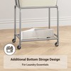 ELYKEN Rolling Laundry Hamper with Wheels, Laundry Cart with Removable