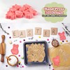 Partywind 8 Styles Easter Bunny Cookie Cutters, Easter Biscuit Fondant