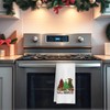 COWEB Feliz Navidad Kitchen Towels, Spanish Christmas Dish Towels for
