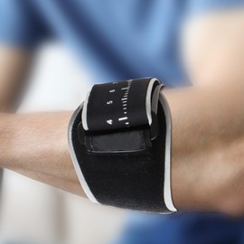 DINSONG Elbow Bandage Tennis Elbow Bandage, Elbow Bandages Men and Women, Elbow Bandage for Women, Men's Golfer's Elbow, Tennis Elbow Sports, Tennis, Strength Sports, Golf, Black