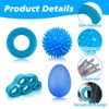 Abiemuce Finger Trainer Hand Trainer, 4 Pieces Finger Trainer Ball
