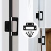 12 Pcs Flush Hinges Black 2 inch, No Mortise Hinges,