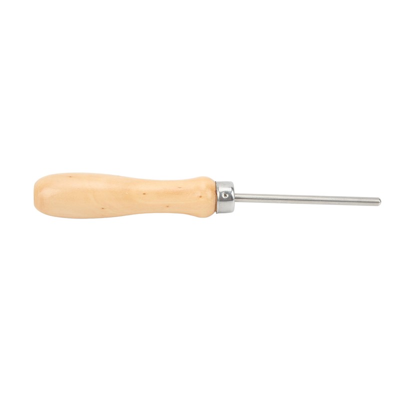 Racket Stringing Awl Portable Universal Wooden Handle Racquet Threading Tool