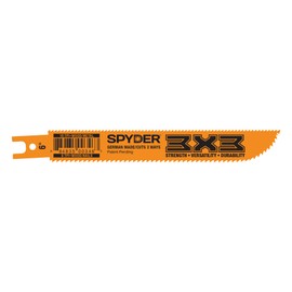 Spyder 200199 3x3 6x10 TPI Reciprocating Saw Blade, 6-Inch, 10-Pack