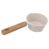 Nonstick Small Pot Small White Sauce Pan Flat Bottom Milk