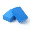EVA Stretching Blue Yoga Block 2-Piece Set Yoga Block