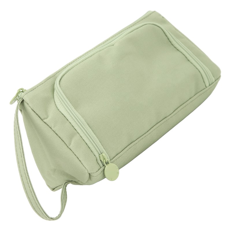 Large Pencil Case Handle Design Large Capacity Layered Durable Oxford