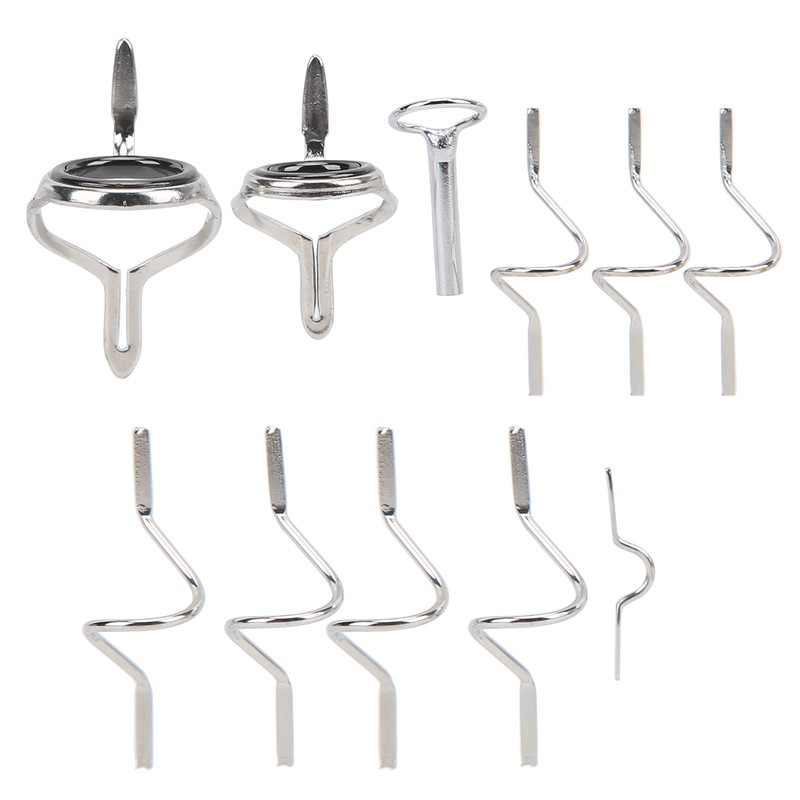 Fly Rod Guide Set,Fly Fishing Guide Angling Repair Tool Stainless