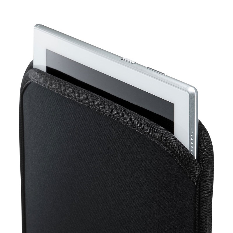 Sanwa Supply PDA-TABS10BKN 10.1 Inch Slip In Neoprene Tablet Inner