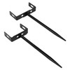 BLSGBUIDING Rainwater Downspout Bracket, 2-4 Inch Sliding Adjustable, Heavy Duty