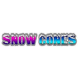 SignMission 12", Snow Cones