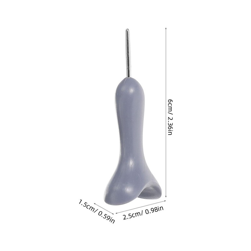 Healvian Braille Stylus Saddle-Shaped Braille Slate Stylus Plastic Braille Pen