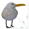 ART-CRAFT Hand-carved decorative seagull in shabby chic style - maritime