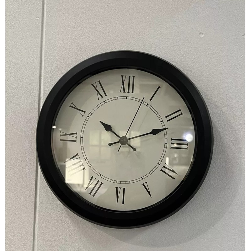 IKEA NUFFRA Wall Clock Low-voltage/bl