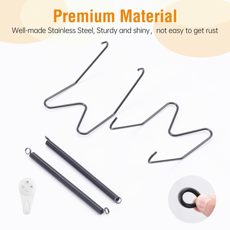 6 Pack Plate Hangers for The Wall, Suitable for 16-20