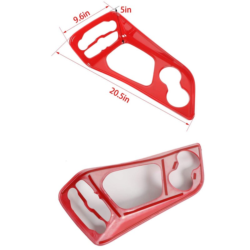 Voodonala Gear Shift Shifter Panel Shift Lever Panel Transmission Gear